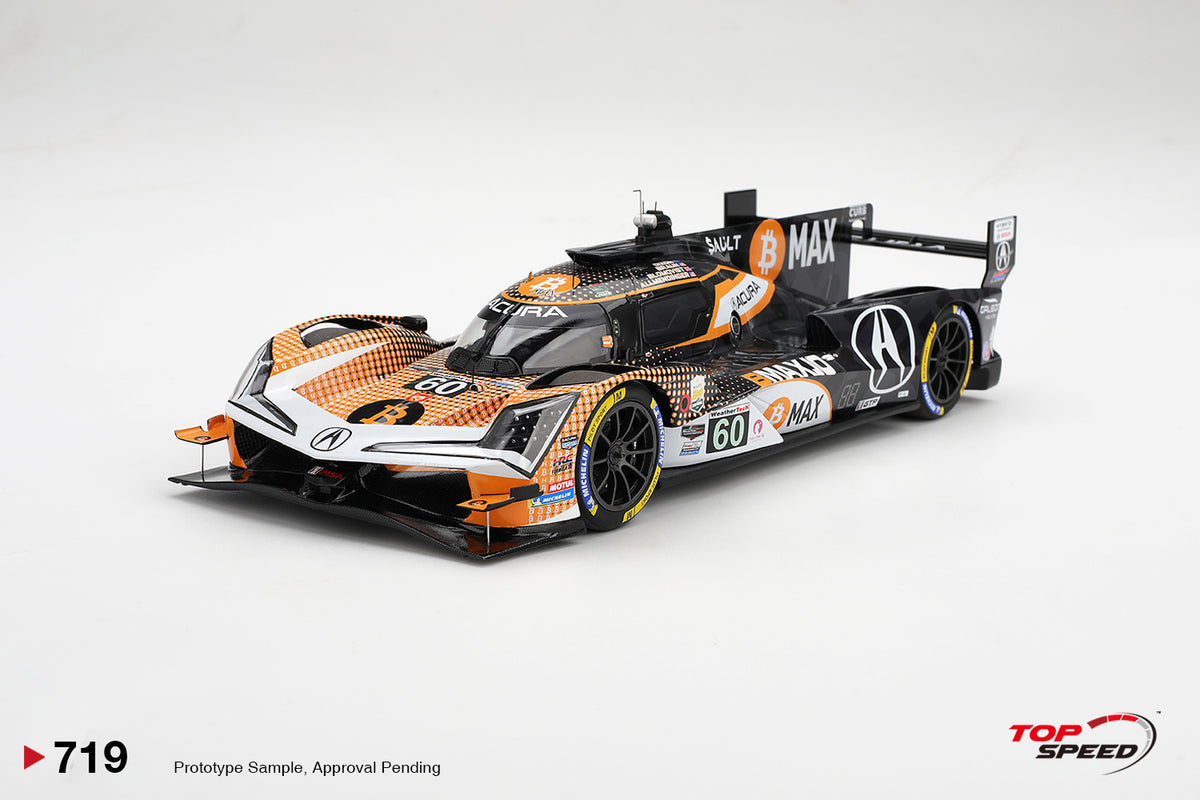 Acura ARX-06 No.60 Acura Meyer Shank Racing 2026 IMSA Daytona 24 Hrs 1:18 Top Speed Model (TS0719) – ETA. April/May 2027