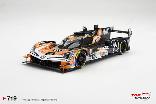 Acura ARX-06 No.60 Acura Meyer Shank Racing 2026 IMSA Daytona 24 Hrs 1:18 Top Speed Model (TS0719) – ETA. April/May 2027