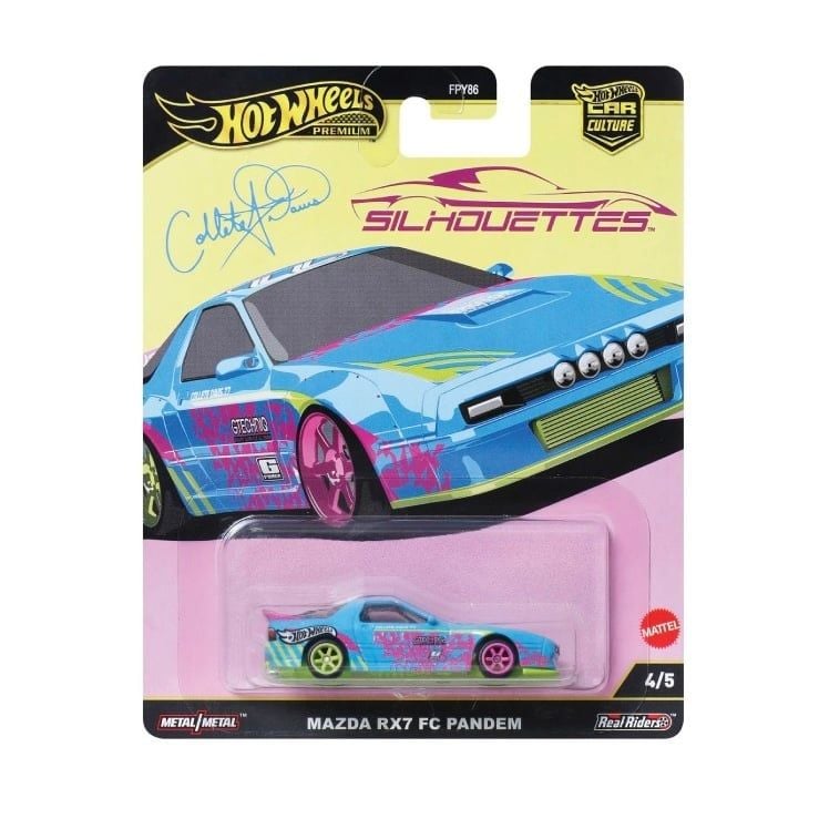 1:64 Hotwheels Silhouettes 4/5 Mazda RX7 FC Pandem JBK60