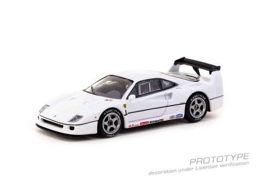 1:64 TARMAC x IXO T64R-076-WH FERRAI F40 WHITE