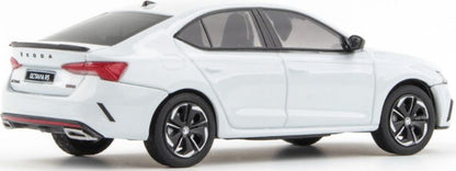 Available to Order – Skoda Octavia IV RS 2020 Moon White Metallic 1:43 (ABR 143037EJ)