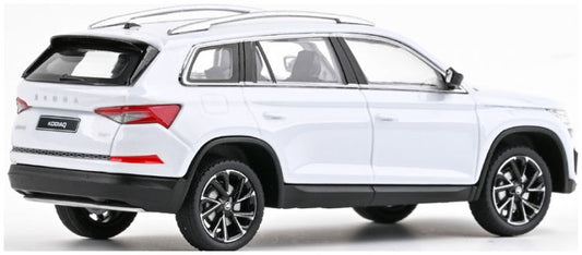 Available to Order – Skoda Kodiaq FL 2021 Moon White Metallic 1:43 (ABR 143041EJ)