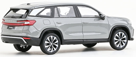 Skoda Kodiaq II 2023 Grey Steel 1:43 Abrex Model (view 2)