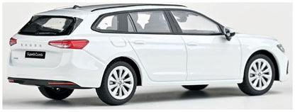 Available to Order – Skoda Superb IV Combi 2023 Bila Purity 1:43 (ABR 143047EP)