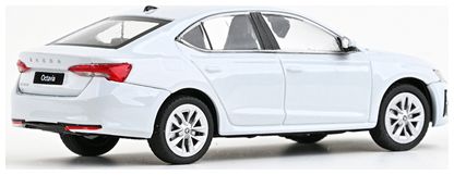 Available to Order – Skoda Octavia IV FL 2024 Moon White Metallic 1:43 (ABR 143048EJ)