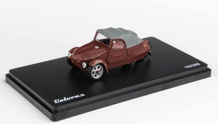 Available to Order – Velorex 16/350 1966 Brown/Grey/Brown 1:43 (ABR 143S42005)
