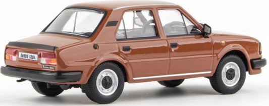 Available to Order – Skoda 120L 1984 Cinnamon Brown 1:43 (ABR 143S702YQ)