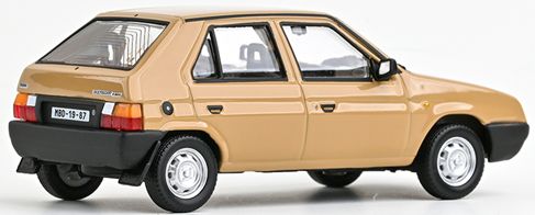 Available To Order – Skoda Favorit 136L 1988 Bedouin Brown 1:43 Abrex Model (ABR 143S708RD)