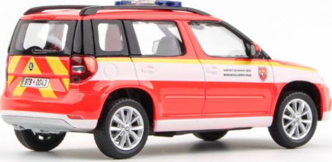 Available to Order – Skoda Yeti FL 2013 Fire Brigade Moravian Silesian Region 1:43 (ABR 143X031XL1)