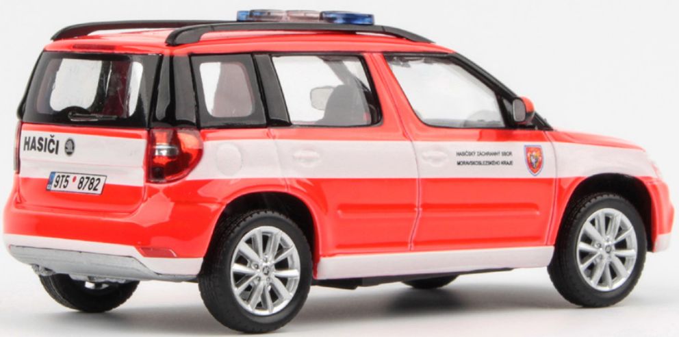 Available to Order – Skoda Yeti FL 2013 HZS Moravskoslezskeho Kraje 1:43 (ABR 143X031XL2)