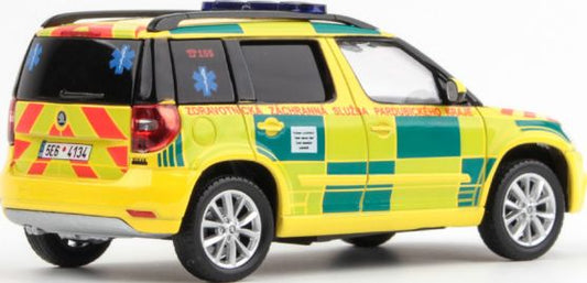 Available to Order – Skoda Yeti FL 2013 EMS Of Pardubice Region 161 1:43 (ABR 143X031XO01)