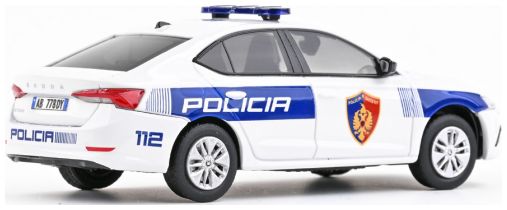Available to Order – Skoda Octavia IV 2020 Police Albania 1:43 (ABR 143X036XA03)