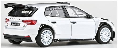 Available to Order – Skoda Fabia IV RS Rally2 2022 White 1:43 (ABR 143X607E)