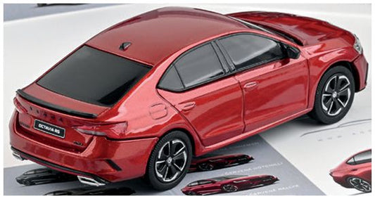 Available to Order – Skoda Octavia IV RS 2020 Cayenne Orange Metallic 1:43 (ABR 143Z037JJ)