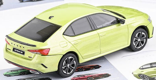 Available to Order – Skoda Octavia IV RS 2020 Pistachio Green Metallic 1:43 (ABR 143Z037QU)
