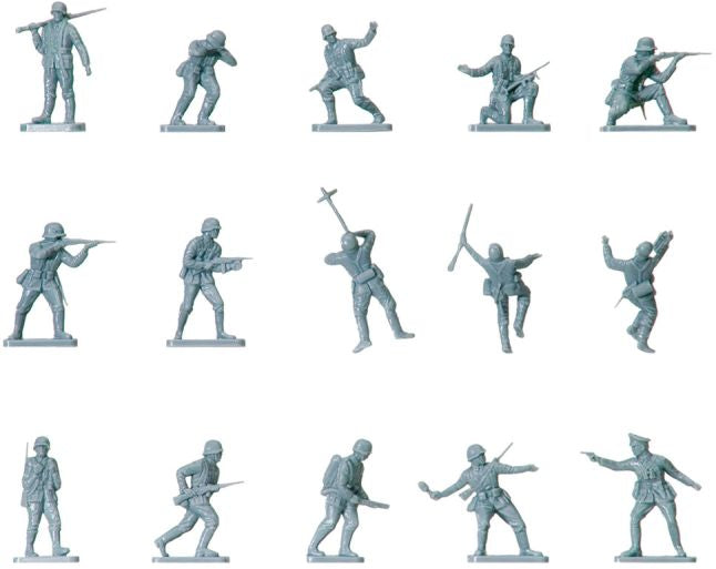 WWII German Infantry 1:76 Airfix Model (view 2)
