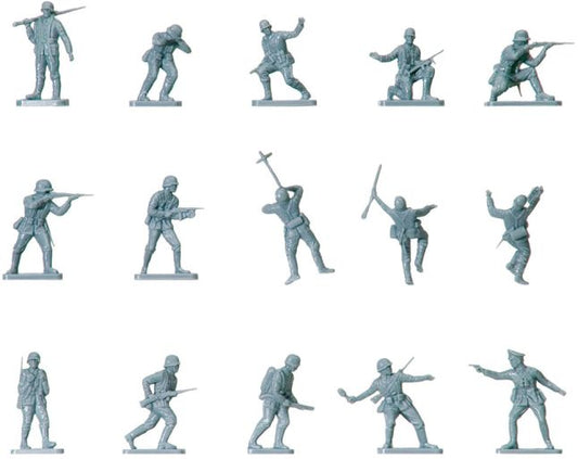 WWII German Infantry 1:76 Airfix Model (view 2)