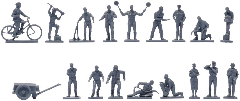 RAF Personnel 1:76 Airfix Model (view 2)