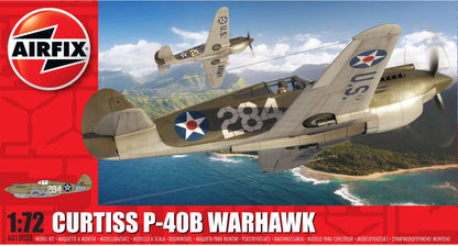 Available To Order – Curtiss P-40B Warhawk 1:72 Airfix Model (AIR 01003B)