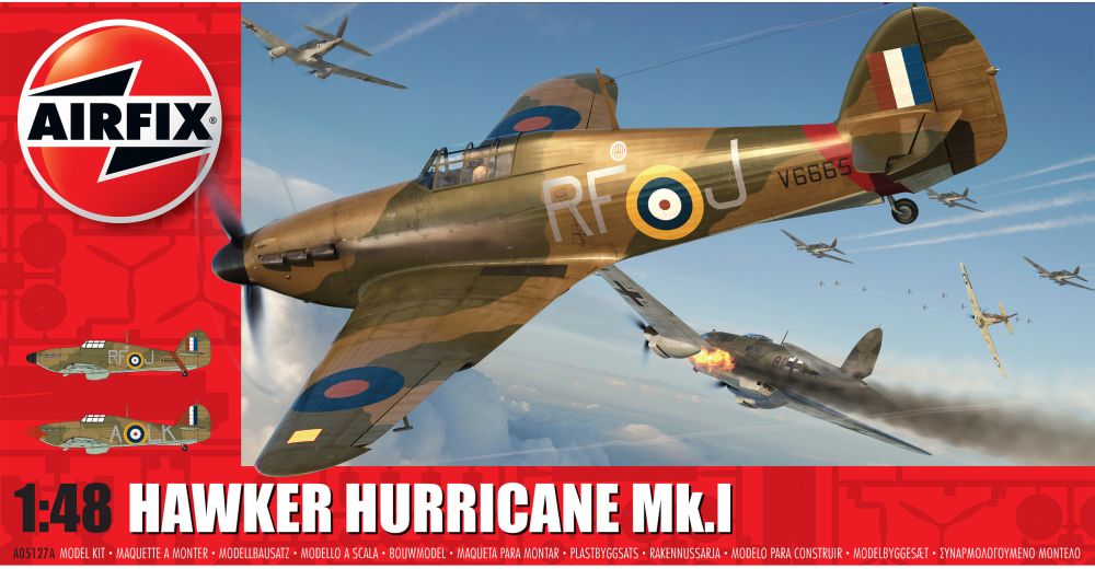 Hawker Hurricane Mk.1 1:48 Airfix Model (view 2)