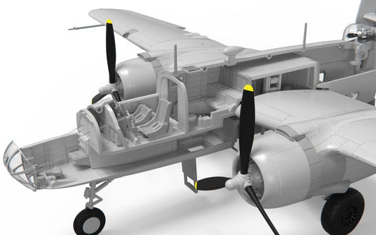 North American B-25B Mitchell 1:72 Airfix Model (view 2)