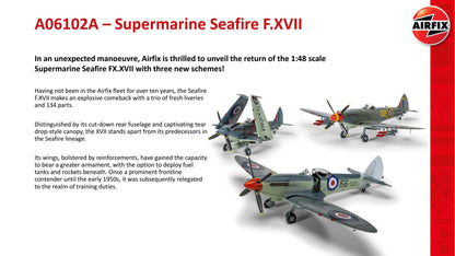 Available to Order – Supermarine Seafire F.XVII 1:48 (AIR 06102A)