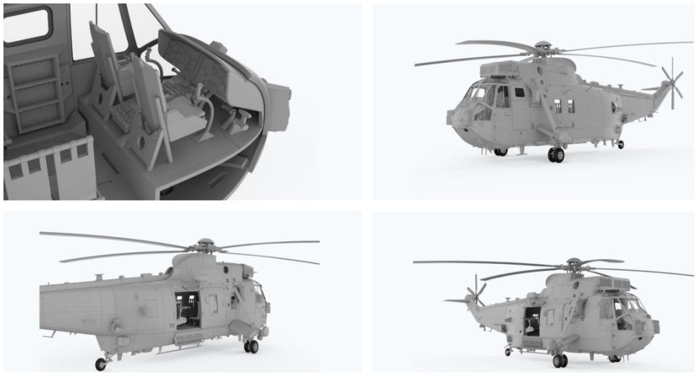 Available to Order – Westland Sea King HC.4 1:48 (AIR 11008)