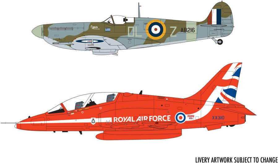 Available To Order – Best of British Spitfire and Hawk 1:72 Airfix Model (AIR 50187)