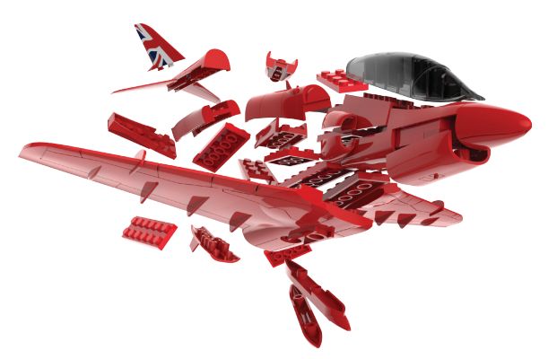 Available To Order – QUICKBUILD Red Arrows Hawk Airfix Model (AIR J6018)