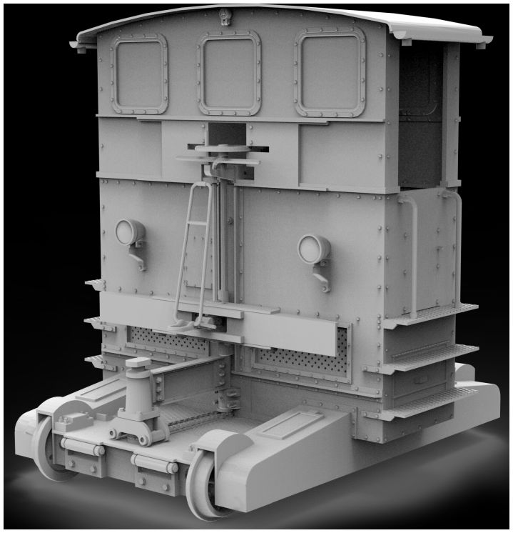 Available To Order – Breuer IV Rail Shunter 1:35 AK Interactive Model (AKI 35008)
