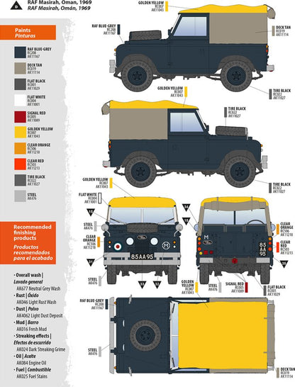 Available To Order – Land Rover 88 Series IIA British Armed Forces Rover 1:35 AK Interactive Model (AKI 35012)