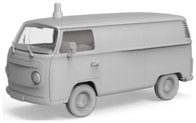 Available To Order – T2 Model 1972 Van 1:35 AK Interactive Model (AKI 35024)