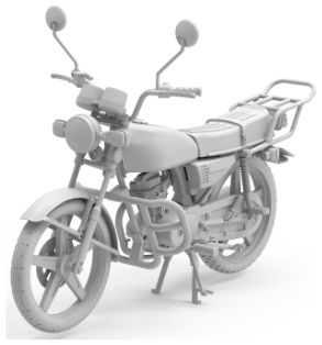Available To Order – CG125 Japanese Motorcycle 1:35 AK Interactive Model (AKI 35027)