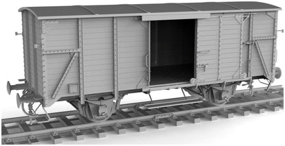 Available To Order – German Railway Covered G10 Wagon Gedeckter Guterwagen G10 1:35 AK Interactive Model (AKI 35502)