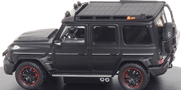 Available To Order – Brabus G-Class Designo Night Black Magno w/Adventure Pack Mercedes-AMG G 63 2020 1:43 (ALM 460525)