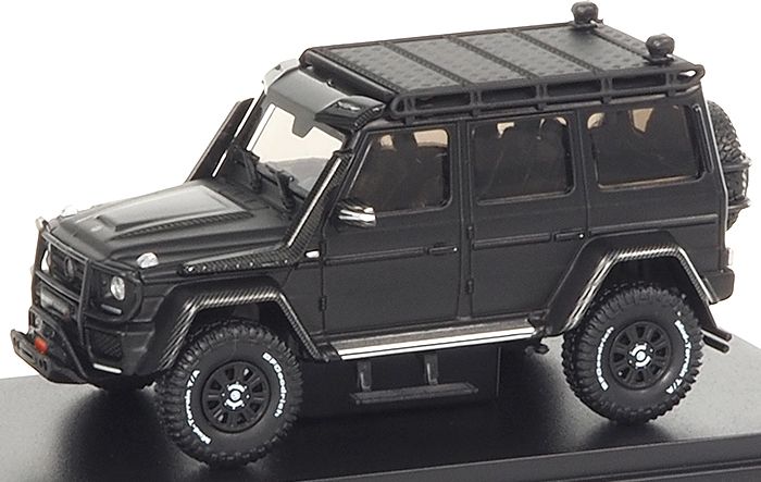 Available To Order – Brabus 550 Adventure Mercedes Benz G-Class 4 4  2017 Matt Black 1:64 (ALM 660303001)