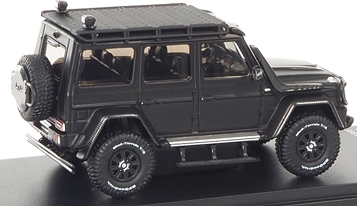 Available To Order – Brabus 550 Adventure Mercedes Benz G-Class 4 4  2017 Matt Black 1:64 (ALM 660303001)