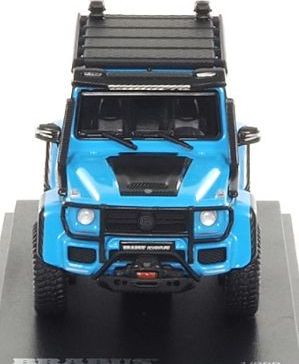 Available To Order – Brabus 550 Adventure Mercedes Benz G-Class 4x4x4 2017 Blue 1:64 (ALM 660304001)