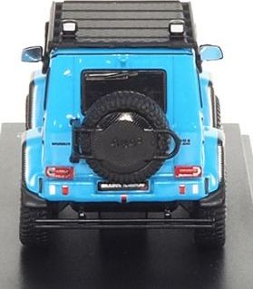 Available To Order – Brabus 550 Adventure Mercedes Benz G-Class 4x4x4 2017 Blue 1:64 (ALM 660304001)