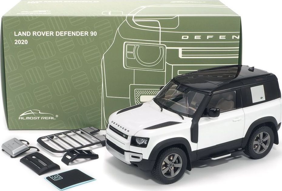 Available to Order – Land Rover Defender 90 2020 Fuji White Limited Edition 504 pcs 1:18 (ALM 810707)