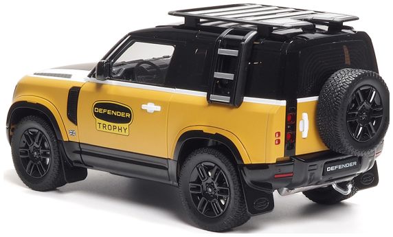 Available to Order – Land Rover Defender 90 2023 Trophy Edition Yellow (Limited Edition 504pcs) 1:18 (ALM 810710)