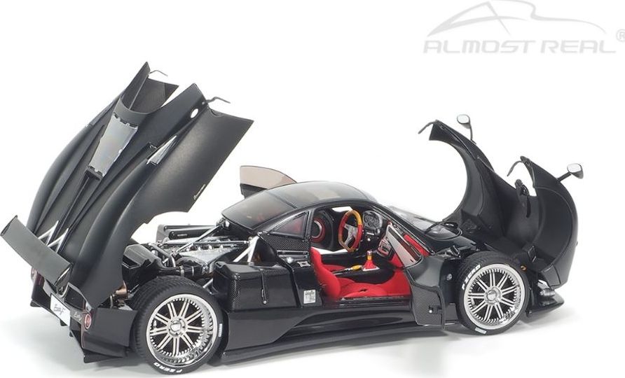Available To Order – Pagani Zonda F 2005 Matt Black 1:18 (ALM 850403001)