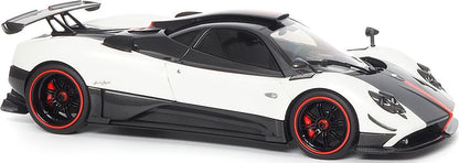 Available To Order – Pagani Zonda Cinque Coupe 2009 Bianco Benny (White) 1:18 (ALM 850601001)
