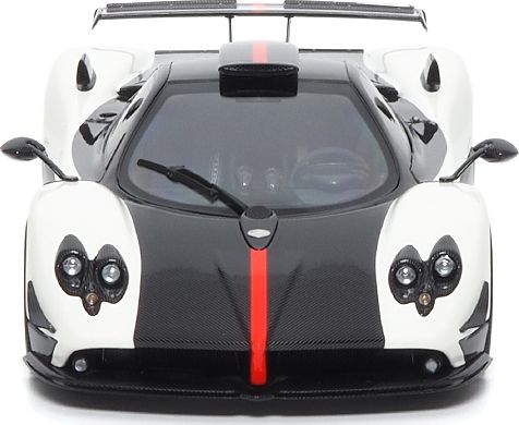 Available To Order – Pagani Zonda Cinque Coupe 2009 Bianco Benny (White) 1:18 (ALM 850601001)