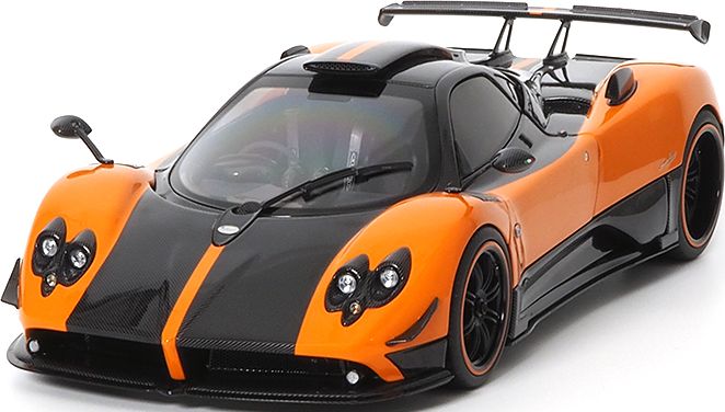 Available To Order – Pagani Zonda Cinque Coupe 2009 Arancio St. Tropez (Orange) 1:18 (ALM 850603001)