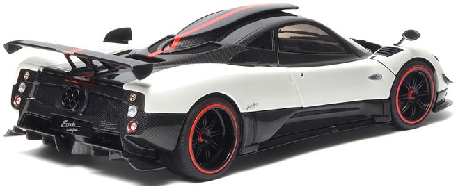 Available To Order – Pagani Zonda Cinque Coupe 2009 Bianco Benny RHD 1:18 (ALM 850604001)