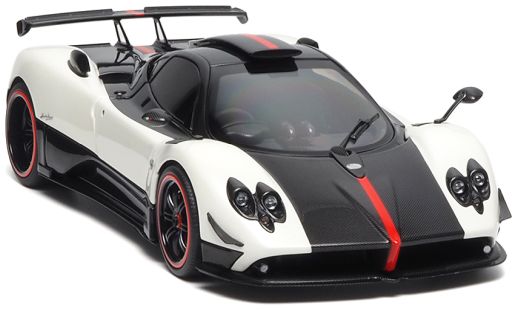 Available To Order – Pagani Zonda Cinque Coupe 2009 Bianco Benny RHD 1:18 (ALM 850604001)