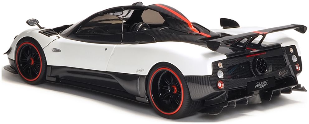 Available To Order – Pagani Zonda Cinque Roadster 2009 Bianco Benny 1:18 (ALM 850611001)