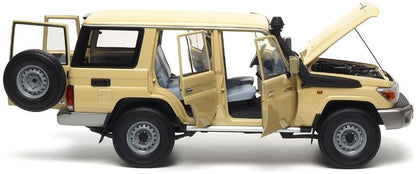 Available To Order – Toyota Land Cruiser 76 2017 Beige 1:18 (ALM 870102)