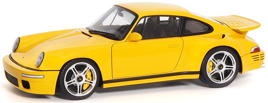Available To Order – RUF CTR Anniversary 2017 - Blossom Yellow 1:18 (ALM 880301)